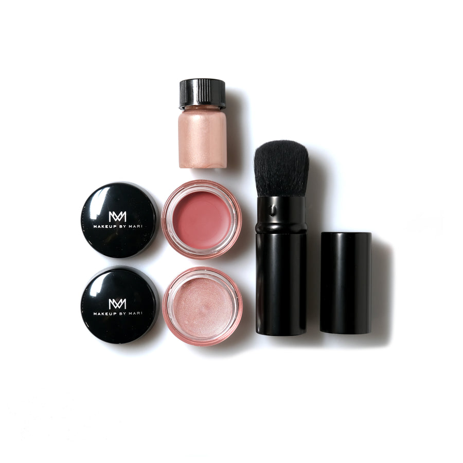 MAKEUP BY MARI CAUGHT ME BLUSHIN’ TRAVEL SET