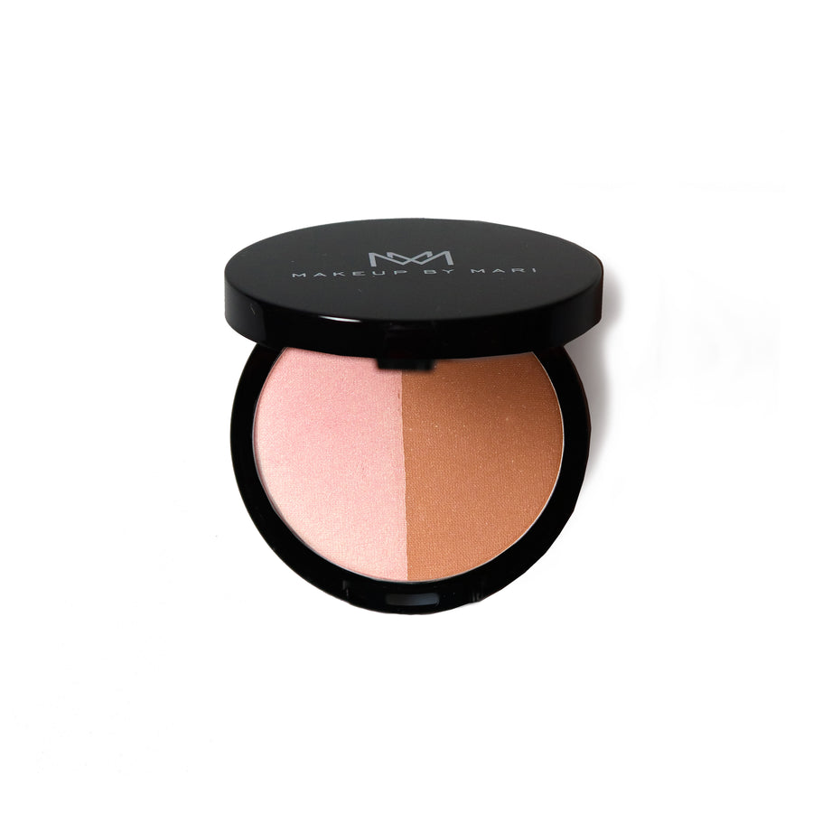 MAKEUP BY MARI BLUSH AND BRONZER POWDER