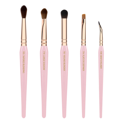 BDELLIUM PINK GOLDEN TRIANGLE EYES BRUSH SET